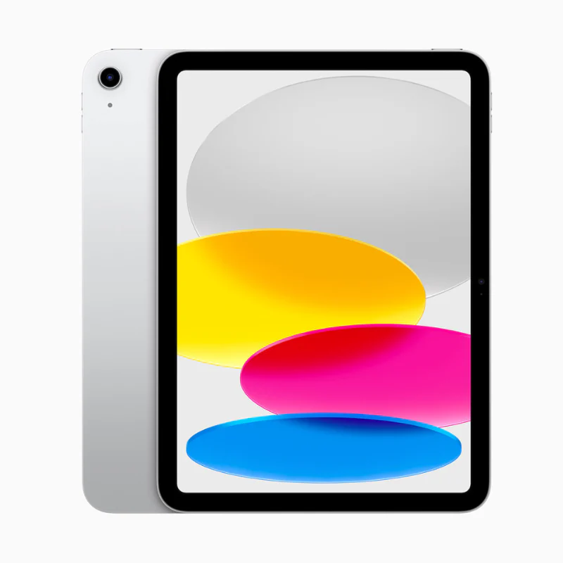 Apple Ipad 10th gen, A14 Bionic Chip, 4GB RAM, 256GB, 10.9, Wifi + Cellular, Silver, Touch ID, 1 Year warranty, 2022 Model